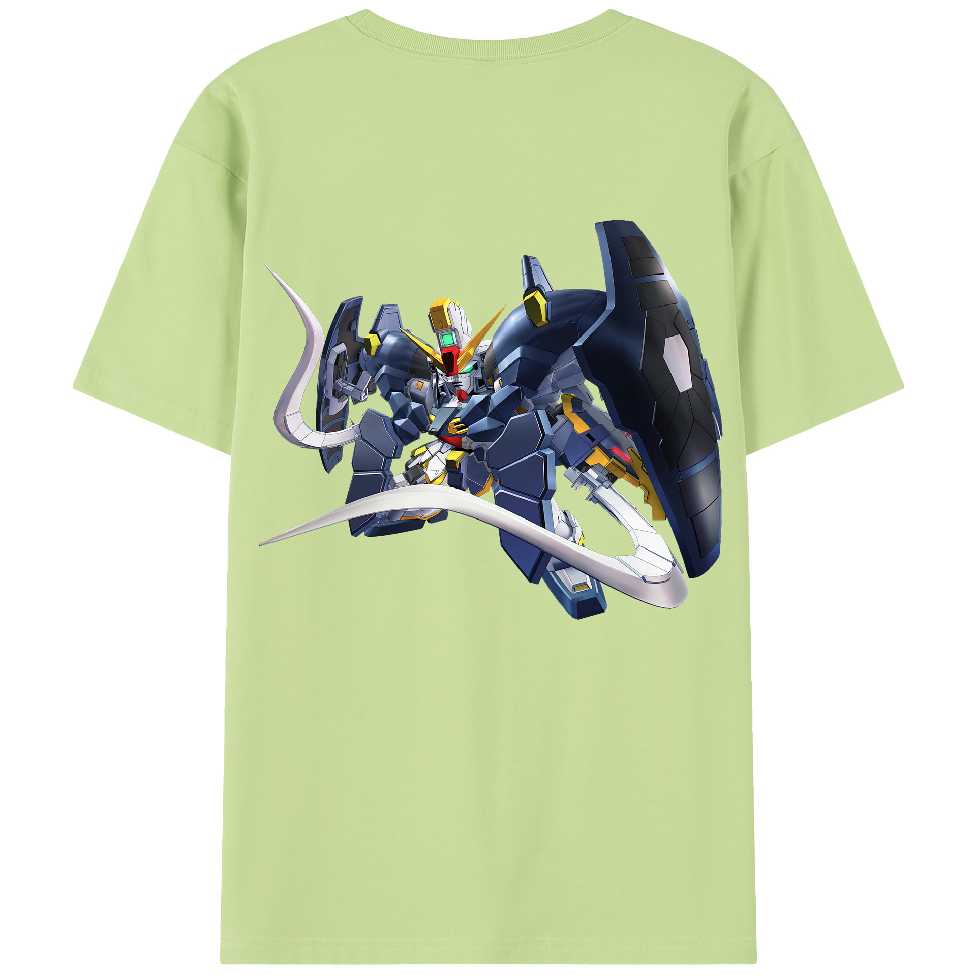 （画像用） 機動戦士ガンダム Mobile Suit Gundam 綿100％半袖Tシャツ（背面プリント）
